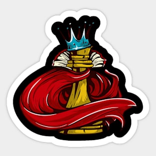 The King Of Chess Sticker